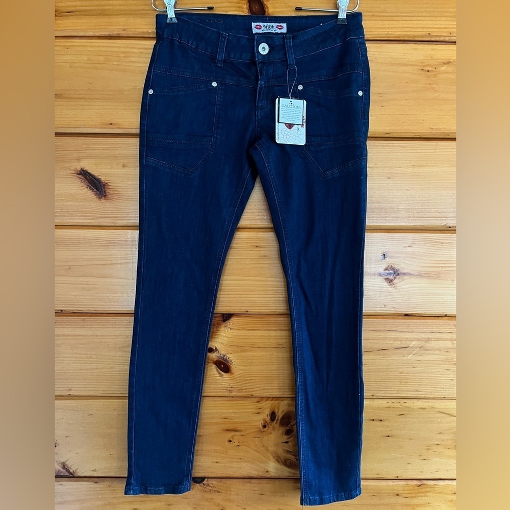 NWT WAM What About Me 7/8 Women’s Stretchy Jeans NEW